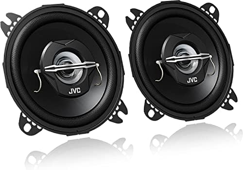 JVC CS-J420X 4-Inch 210 Watts 2-Way Coaxial Car Stereo Speakers (Pair)