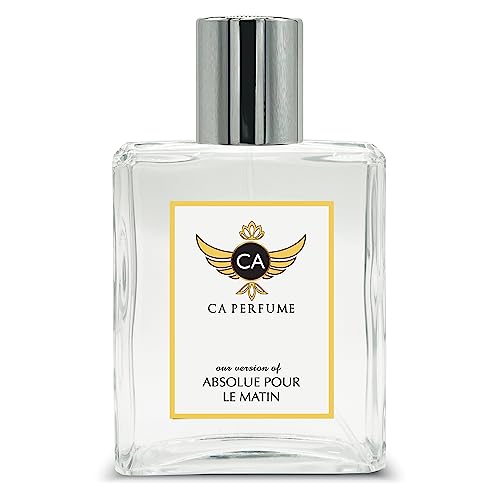 CA Perfume Impression of Absolue Pour Le Matin For Women & Men Fragrance Eau de Parfum Spray Bottle 3.4 Fl Oz/100ml-X1