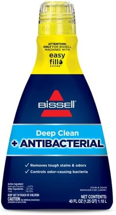 BISSELL Deep Clean + Antibacterial Formula, 40 oz. (1568), Model Number: 1568A