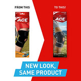 ACE Brand Adjustable Knee Brace, Left or Right, With Dual Side Stabilizers, Provide Support & Compression To Arthritic & Painful Knee Joints, Comfortable & Flexible Design, One Size Fits Most (200290)