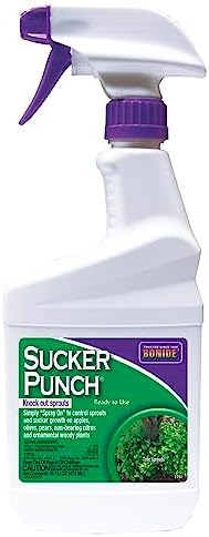 Bonide Sucker Punch, 16 oz Ready-to-Use Spray, Control Unwanted Plant Sprouts, Plant Growth Regulator for Home Garden