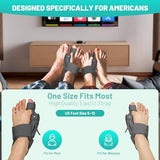 ETOURER Bunion Corrector for Women and Men Big Toe,Treatmedy Bunion Fix Upgraded Press-Button Bunions Correction,Orthopedic Toe Straightener with Bunion Relief,Suitable for Left and Right Feet