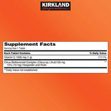 Kirkland Signature Vitamin C 1000mg, with Rose Hips 500 Tabs each (pack of 2)