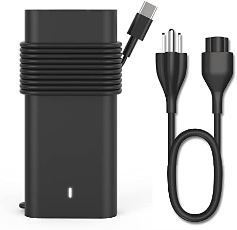 New Slim 65W USB C Laptop Charger for Dell Latitude XPS Chromebook Charger Fast Charging Type C Travel Laptop Power Adapter