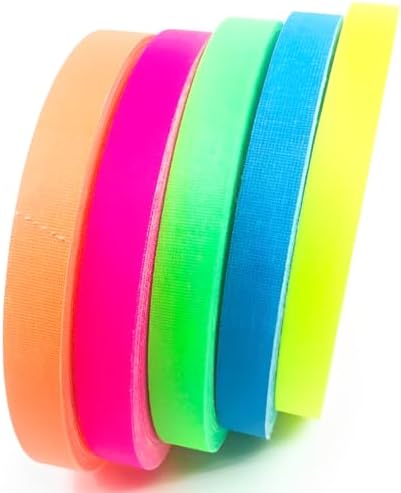 Gaffer Power Spike Tape | Proudly Made in The USA Gaffer Tape | 5 Bright Colors