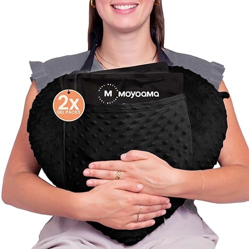 MOYOAMA Open Heart Surgery Pillow for Heart Surgery Recovery Gifts - After Bypass Surgery Must Haves, Gifts for Chest Surgery Recovery, Seatbelt Pillows for Post-Surgery, Shock Absorbing Chest Pillow