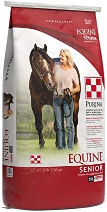 Purina | Equine Senior Horse Feed | 50 Pound (50 LB) Bag