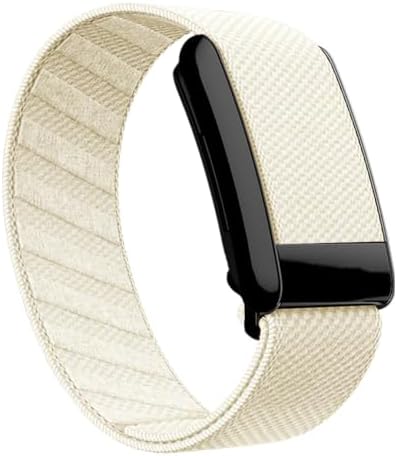 Emilydeals Bands for Whoop 4.0 - Replacement Nylon Knit Watch Strap Wristband with U-shaped Metal Frame Fitness & Activity Tracker Accessories