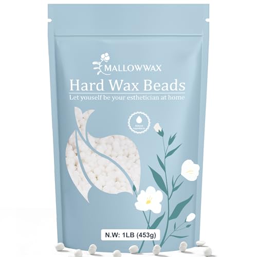 Hard Wax Beads - Wax for All-Purpose Hair Removal - Full Body Waxing Solution - Ideal for Sensitive Skin, All Hair Types, Men & Women