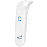 Innovo Medical iE100B Reusable Infrared Digital Ear Thermometer, Professional Series, with Fever Alert Detection and 20x Disposable Probes