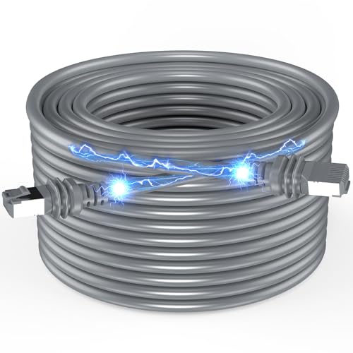 Starlink Gen 3 Cable 150FT, Starlink Cable, Standard Actuated Starlink Replacement Cable, Waterproof Replacement V3 Cable for Starlink Rectangular Satellite, Durable Extension Cable (150FT/46M)