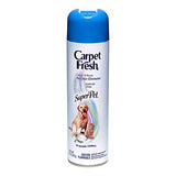 Carpet Fresh No Vacuum Foam Carpet Refresher, Super Pet 10.50 oz (Pack of 2)