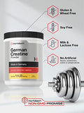 Horbäach German Creatine Powder 500g | Made in Germany with Creapure | Vegetarian, Non-GMO, and Gluten Free Dietary Supplement