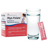 Fairhaven Health Myo-Folate Powder for Women - 1 Per Day, Female Fertility Supplement, Ovarian Health and Egg Quality - 2000 mg Myo-Inositol and 333 mcg Methylfolate – 30 Individual Packets