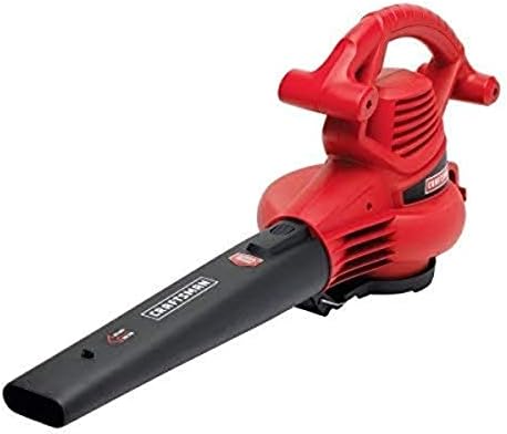 CRAFTSMAN 3-in-1 Leaf Blower, Leaf Vacuum and Mulcher, Up to 230 MPH, 12 Amp, Corded Electric (CMEBL700)