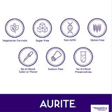 Aurite Saffron Supplement for Women & Men. 30 Count, Vegetarian Friendly, Non-GMO, Gluten-Free, Soy-Free (1 Month of Supply)