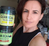 Clean BCAA - 2:1:1 Food Sourced BCAAs Powder & Coconut Water Electrolytes Recovery & Amino Energy Supplement - Award Winning Vegan Amino Acid Supplement - 30 Servings - Lemonade