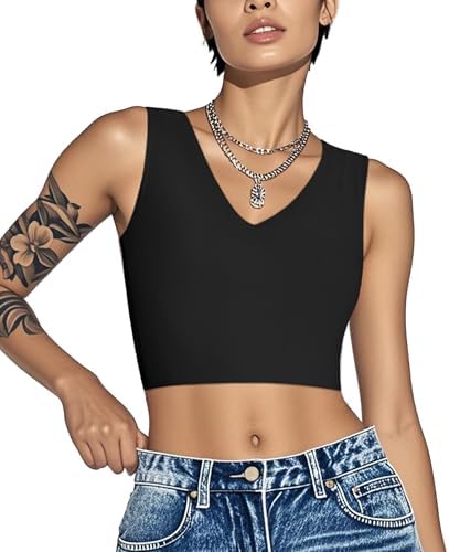 Rolewpy Chest Binder for Transgender FTM Women Binder Bra Tomboy Breast Binder Tank Top