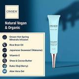 Onsen Secret Cuticle Cream + Double Sided Nail File 120/180 Grit, Cuticle Oil - Japanese Natural Healing Minerals Nail Care Serum. Sooth, Repair, & Strengthen Cuticles & Nails, Non-Greasy – 30ml