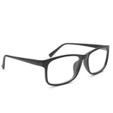 HUIHUIKK Nearsighted Oversize Myopia Glasses Everyday Use Mens Womens -5.50 Black Distance Glasses (NOT READING GLASSES)