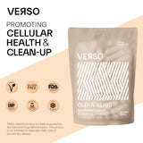 verso Clean Being Spermidine Dietary Supplement Capsules for Natural Cellular Clean Up - Luteolin and Dihydroquercetin Vegan Senolytic Molecules Supplements for Healthy Aging (1Pack=60 Capsule)