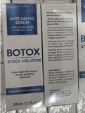 HSKLOCK Botox Stock Solution Facial Serum, Botox Face Serum with Vitamin C, Anti Aging & Instant Face Tightening, Reduce Wrinkles & Plump Skin