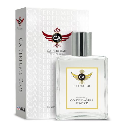 CA Perfume Impression of Golden Vanilla Powder Women & Men Perfume Spray 3.4 Fl Oz/100ml