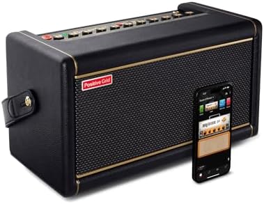 Positive Grid Spark 2 50W Smart Guitar Practice Amp & Bluetooth Speaker with Built-in Looper, AI Features & Smart App for Electric, Acoustic, & Bass Guitar