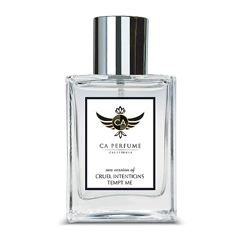 CA Perfume Impression of Cruel Intentions Tempt Me For Women & Men Replica Fragrance Dupes Eau de Parfum Spray Bottle 1.7 Fl Oz/50ml-X1