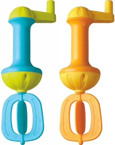HABA Kids Bubble Bath Whisk 2 Pack - Bath Toys for Sensory Play, Motor Skill Development, Water Play and Bath Time Fun