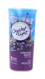 Crystal Light Concord Grape, 12-Quart 2.01-Ounce Canister (Pack Of 6)