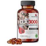 Futurebiotics CLA 3000 Extra High Potency - Non-Stimulating Conjugated Linoleic Acid, Non GMO, 120 Softgels