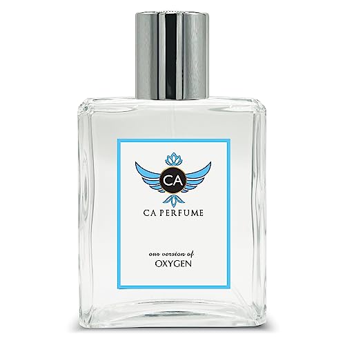 CA Perfume Impression of Oxygen For Women Replica Fragrance Dupes Eau de Parfum Spray Bottle 3.4 Fl Oz/100ml-X1