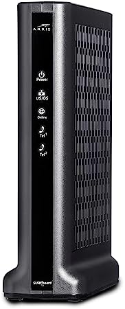 ARRIS (T25) - Cable Modem - Fast DOCSIS 3.1 Gigabit Cable Modem , Comcast Xfinity Internet & Voice , Two 1 Gbps Ports, 800 Mbps Max with Xfinity Plan
