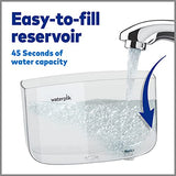 Waterpik Sidekick Portable Water Flosser Perfect for Travel & Home, White/Chrome