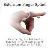 LMB Spring Finger Extension Splint, Assists in Extending PIP Joint with A Slight Extension Effect on the MP Joint, Size B