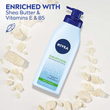 NIVEA Breathable Nourishing Body Lotion Fresh Fusion, Body Lotion for Dry Skin, Pack of three 13.5 Fl Oz Pump Bottle