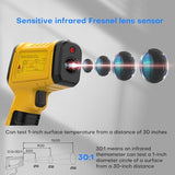 Surpeer Infrared Thermometer pyrometer Temperature Gun -58°F to 1796°F, 30:1 Distance Ratio, Laser IR Temp Gun for Cooking, Pizza Oven, Engine, Kilns, Forges, Industry, and Home Repair.