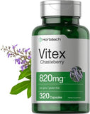 Horbäach Vitex Berry | 820mg | 320 Capsules | Chasteberry Supplement for Women | Agnus-Castus Fruit | Non-GMO, Gluten Free
