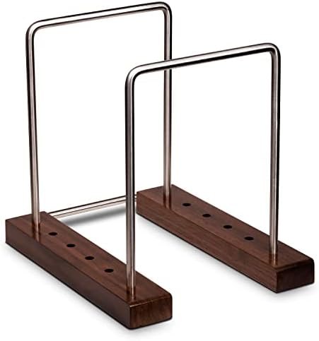 35 LP Vinyl Record Storage Holder, Solid Walnut Wood Record Holder for Albums, Now Playing Record Props for Record Storage, Vinyl Record Holder Rack, Vinyl Storage & Vinyl Stand