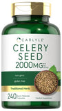CARLYLE Celery Seed Extract Capsules 1500mg | 240 Count | Herb Supplement