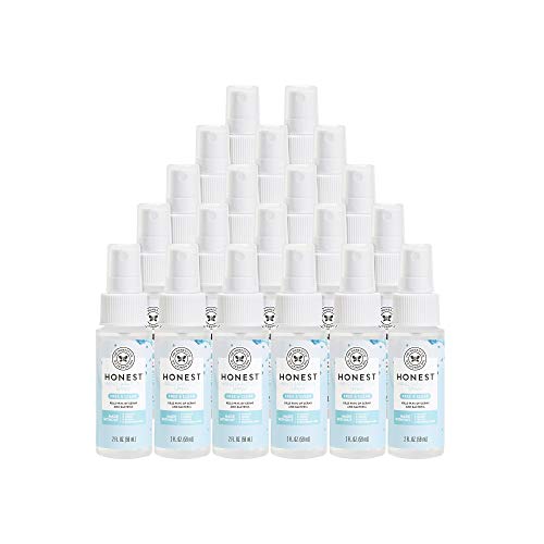 The Honest Company Hand Sanitizer Spray, 2oz, Free & Clear, 2 Fl oz(Pack of 20)