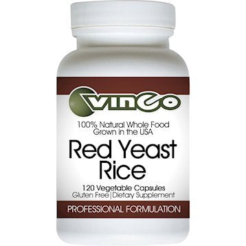 Vinco - Red Yeast Rice (Rx) 600 mg 120 vcaps [Health and Beauty]