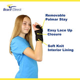 Brace Direct Pediatric Kid’s Wrist Brace for Wrist Pain, Carpal Tunnel, Sprains & Strains, Tendonitis, & DeQuervain’s- Left or Right Wrist