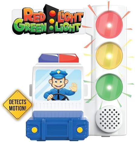 Move2Play, Red Light Green Light Game with Motion Sensing | Family, Easter, & Birthday Party Games | Gift for Kids, Preschool, & Toddlers Ages 2, 3, 4, 5, 6, 7+ Year Olds | Travel, Indoor, Outdoor