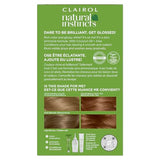 Clairol Natural Instincts Demi-Permanent Hair Dye, 7RG Dark Rose Gold Blonde Hair Color, Pack of 3