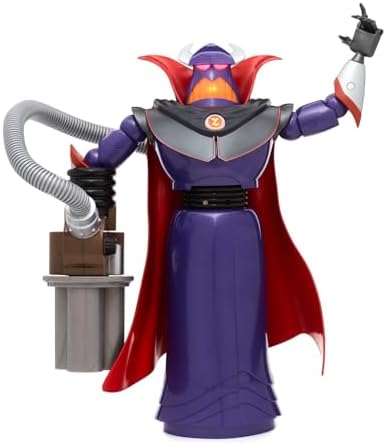 Disney Store Official Zurg Interactive Talking Action Figure from Toy Story, Features Sounds and Phrases from the Movies, Interacts with Other Figures and Toys