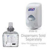 Purell Advanced Hand Sanitizer Gel, 1200 mL Sanitizer Refill TFX Touch-Free Dispenser (Pack of 4) - 5456-04