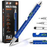 BIIB Stocking Stuffers for Adults Men Him 9 in 1 Multitool Pen, White Elephant Gifts for Adults, Gifts for Men, Mens Christmas Gifts for Him Dad Husband Grandpa, Dad Gifts for Men Who Have Everything