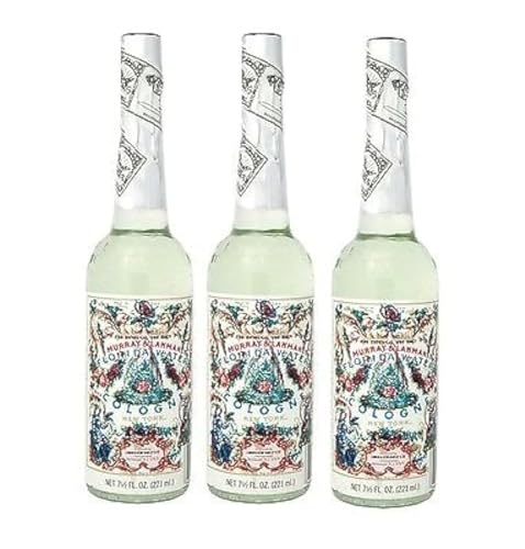 Florida Water Cologne 7.5 Oz - Three (3) Plastic Bottles